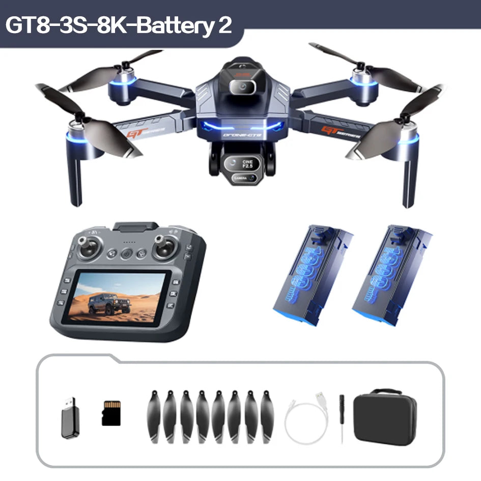 GT8 8K Dual-Camera FPV Drone