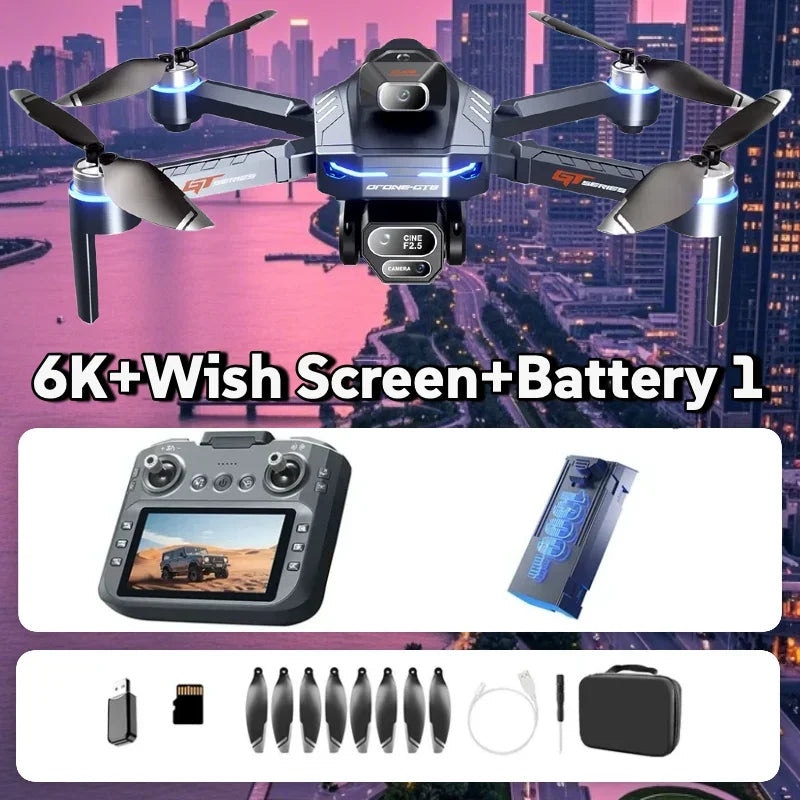 GT8 4K/8K FPV Camera Drone with Obstacle Avoidance