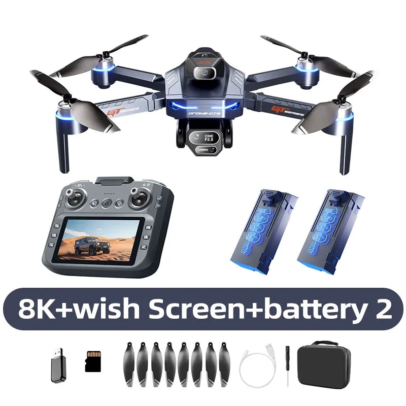 GT8 8K FPV Camera Drone with Obstacle Avoidance