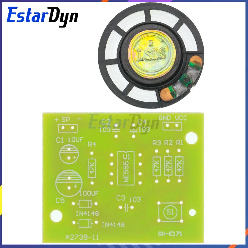 Estardyn NE555 Ding-Dong Doorbell DIY Soldering Kit