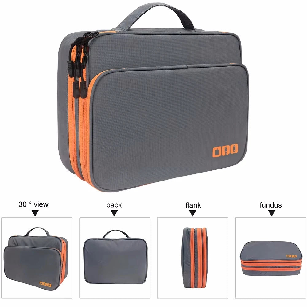 ValueWin Multi-Layer Electronic Accessories Organizer