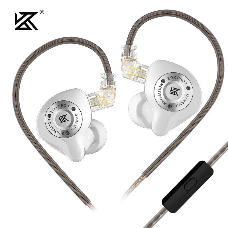KZ EDX Pro X Dynamic HiFi In-Ear Monitor Earphones