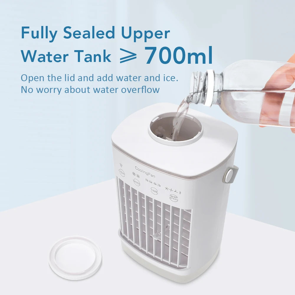 AFDEAL Portable Mist Air Cooler Fan
