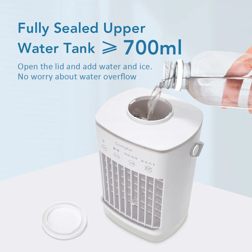 AFDEAL Portable Mist Air Cooler Fan