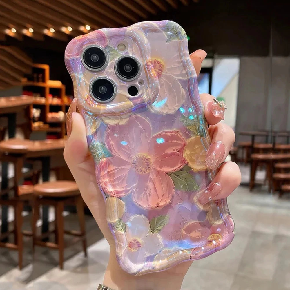YuexTi Retro Oil Painting iPhone Case