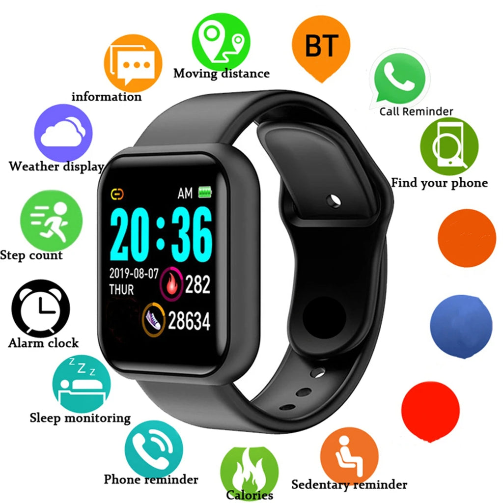 CHAONB 1.44-Inch Smart Fitness Watch