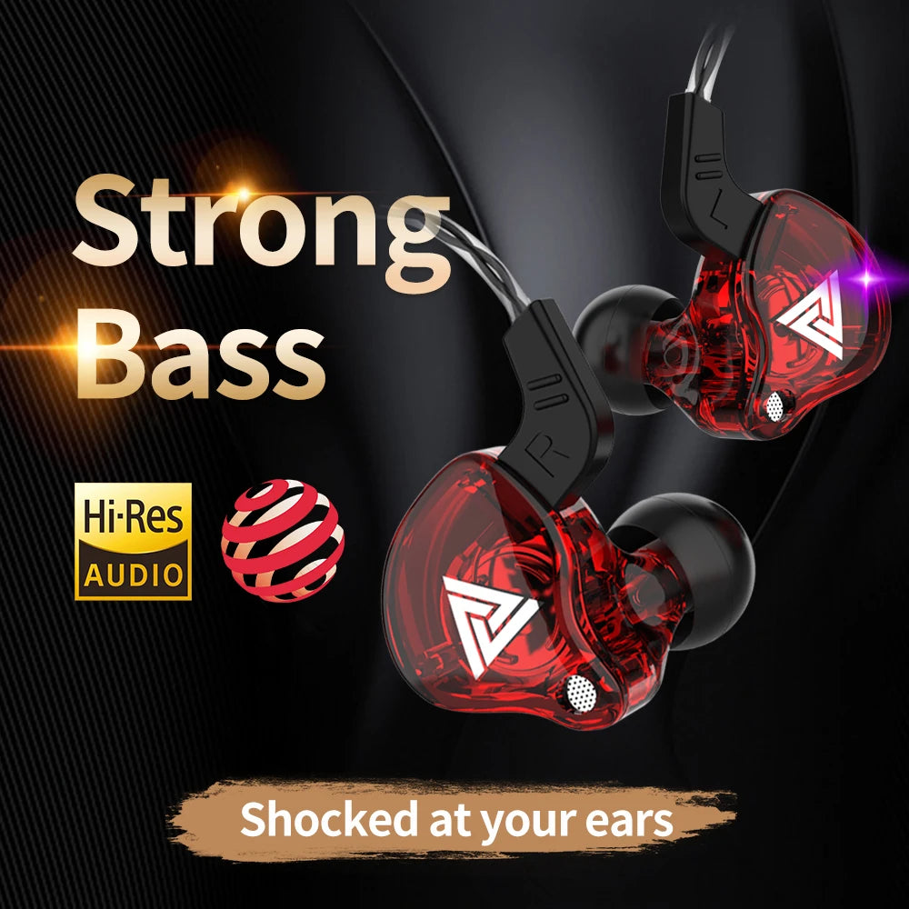 QKZ AK6 Wired HiFi In-Ear Earphones