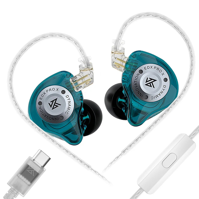 KZ EDX Pro X Dynamic HiFi In-Ear Monitor Earphones