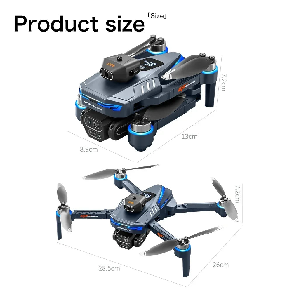 GT8 4K/8K FPV Camera Drone with Obstacle Avoidance