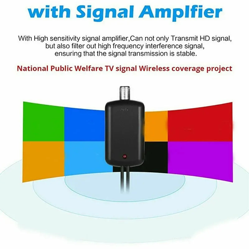Fomscvka 25 dB Indoor Digital TV Antenna