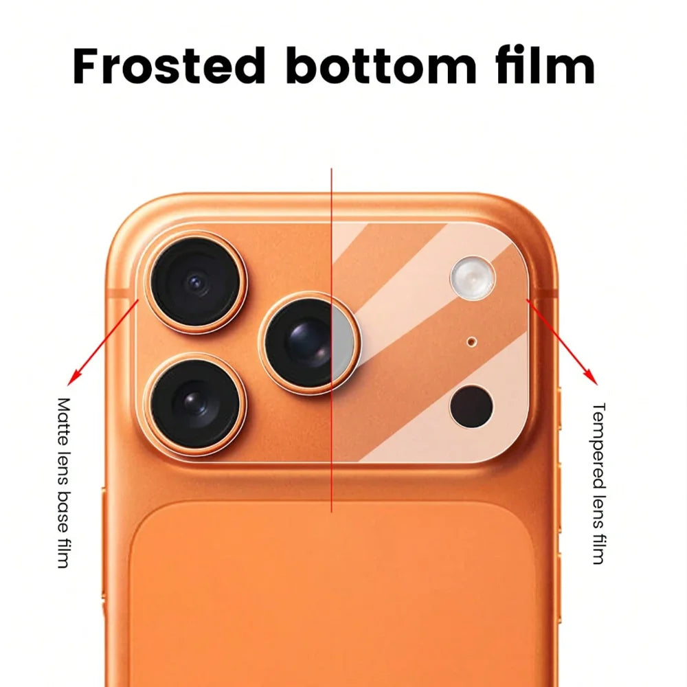 NNBILI 5-Pack Matte Camera Lens Protector for iPhone