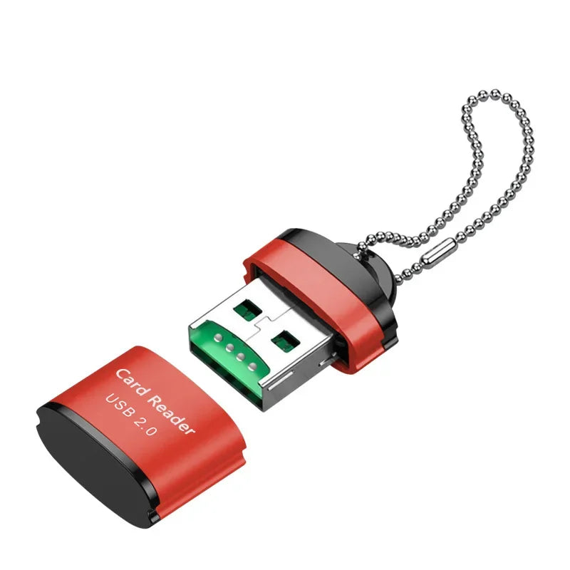 Kebidu Mini USB 2.0 SD/TF Card Reader