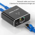 1-to-2 Gigabit Ethernet Splitter Switch