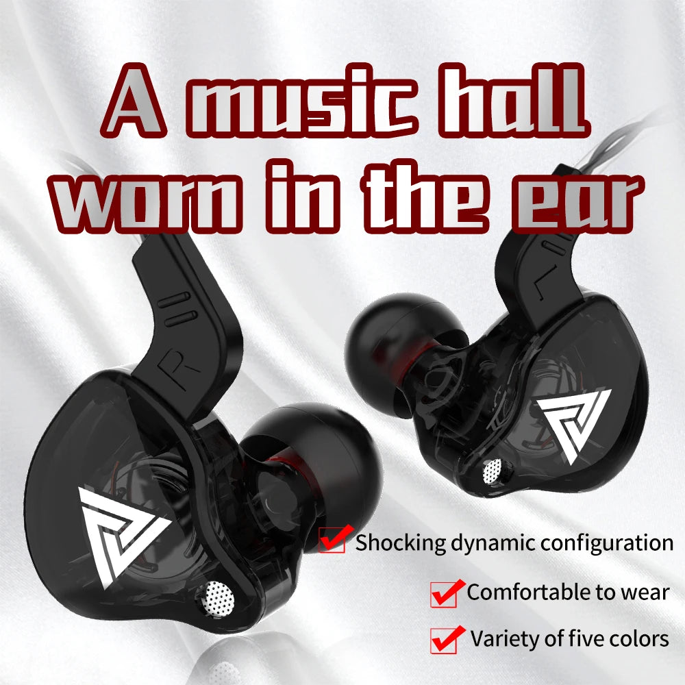 QKZ AK6 Wired HiFi In-Ear Earphones