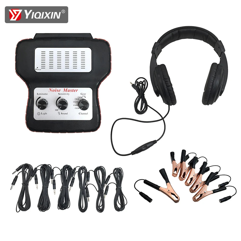 6-Channel Electronic Automotive Stethoscope
