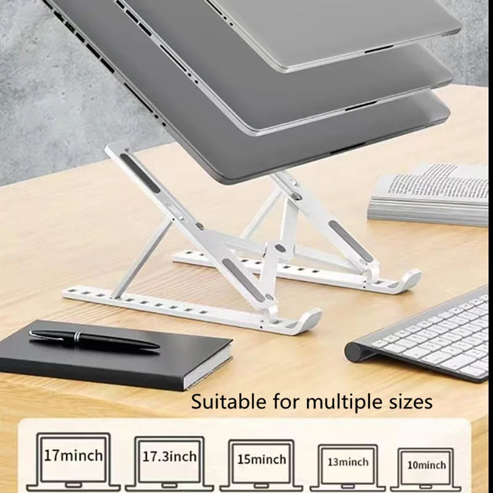 Adjustable Foldable ABS Laptop Stand