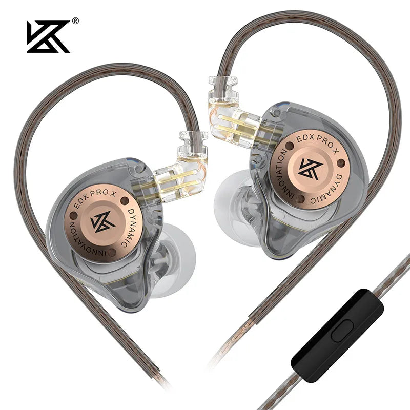 KZ EDX Pro X Dynamic HiFi In-Ear Monitor Earphones