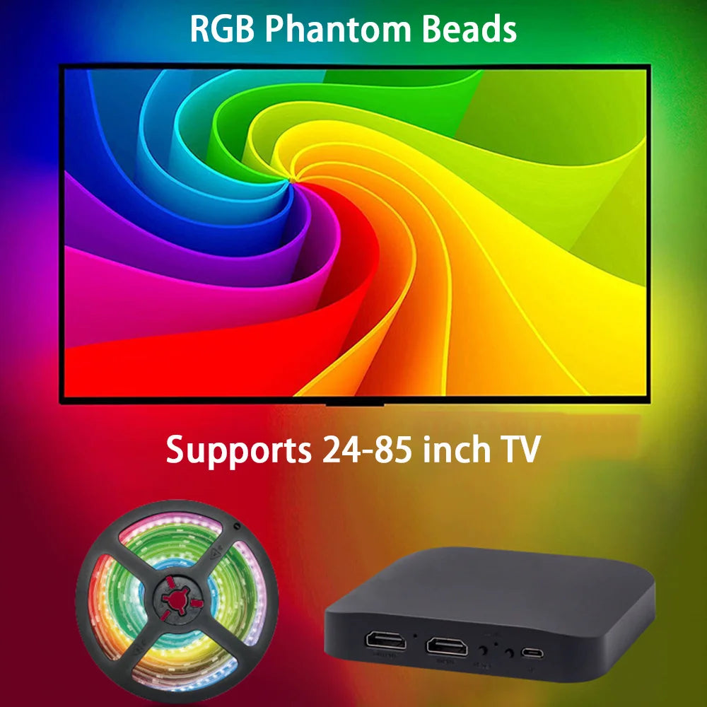 PEISHI HDMI Ambient TV Backlight Sync Kit