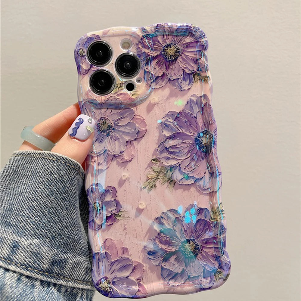 YuexTi Retro Oil Painting iPhone Case