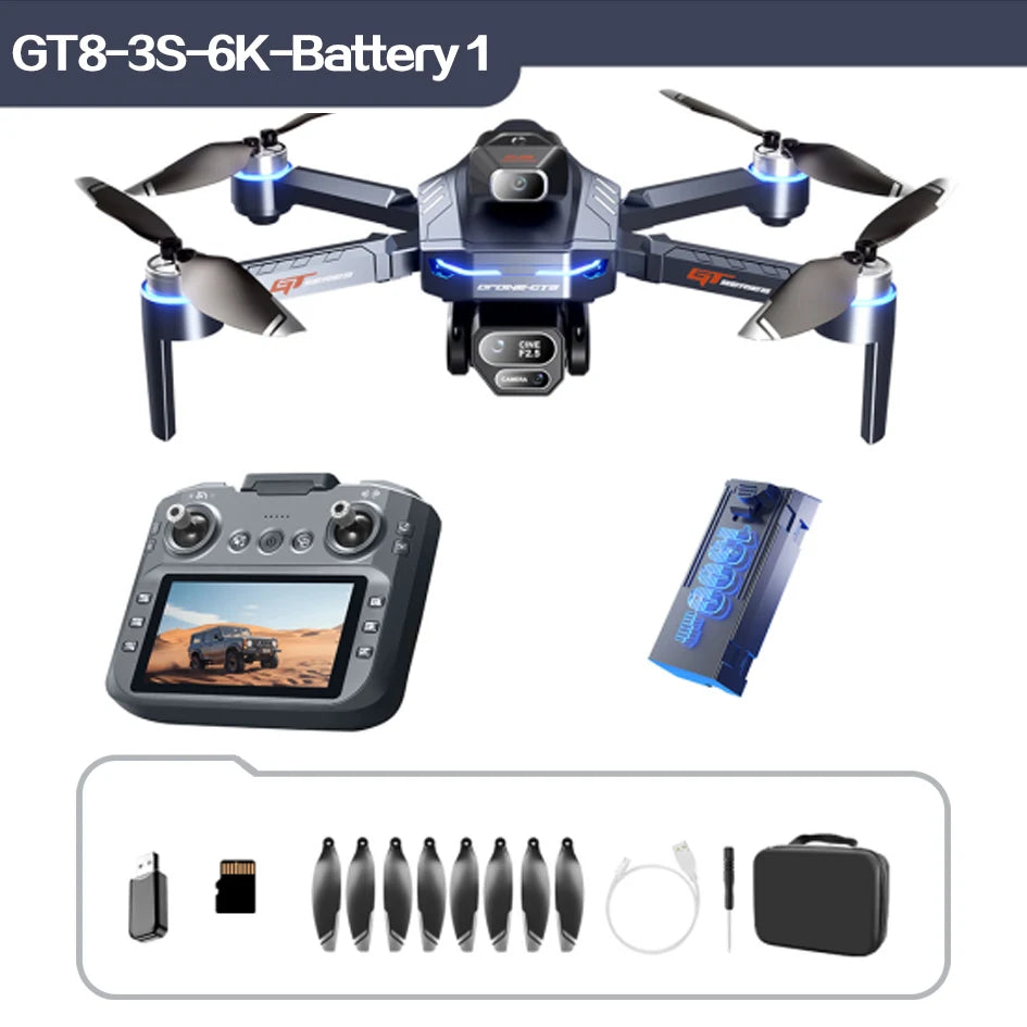 GT8 8K Dual-Camera FPV Drone