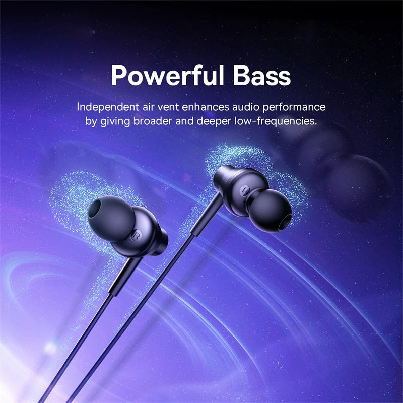 Baseus Encok CZ11/HZ11 Wired In-Ear Earphones