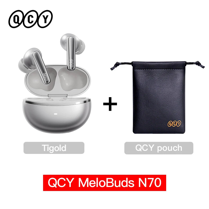 QCY MeloBuds N70 Bluetooth 6.0 ANC TWS Earbuds