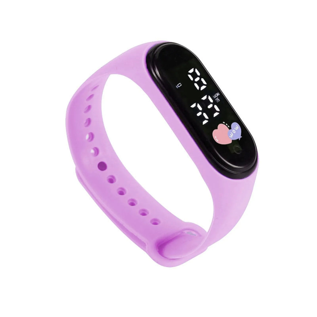 Kids Cartoon Digital Sports Watch