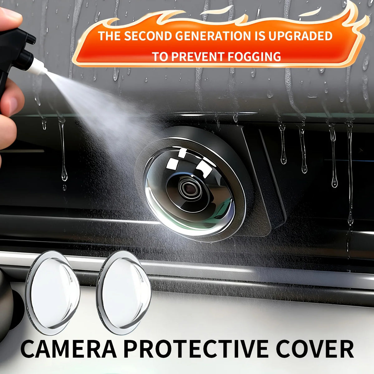 2-Piece Car Camera Lens Protector