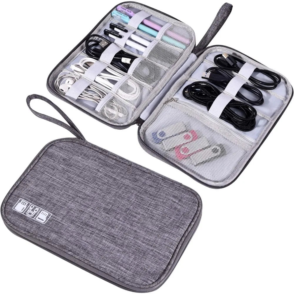 Water-Resistant Electronics Organizer Bag