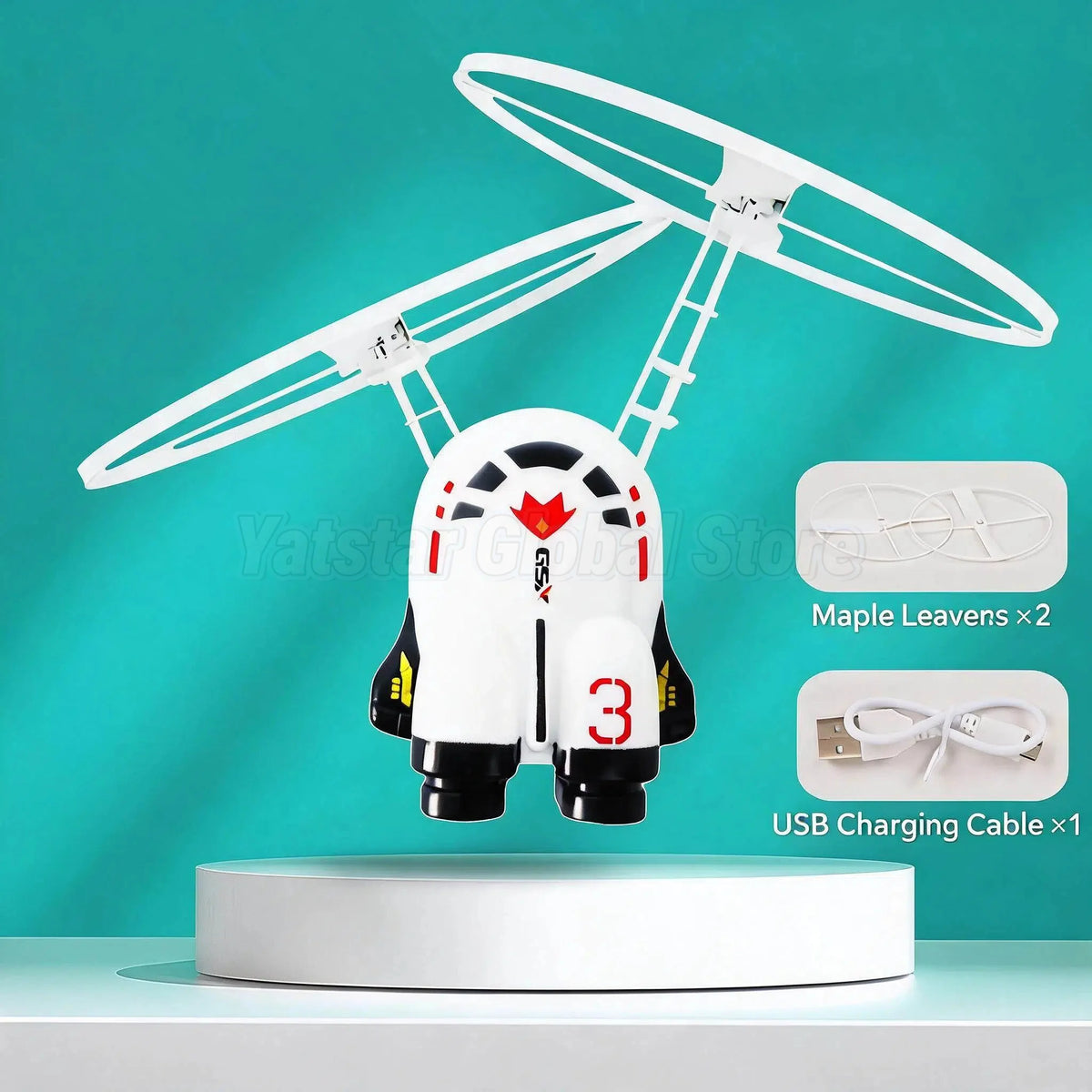 Hand-Controlled Levitating Astronaut Flying Toy