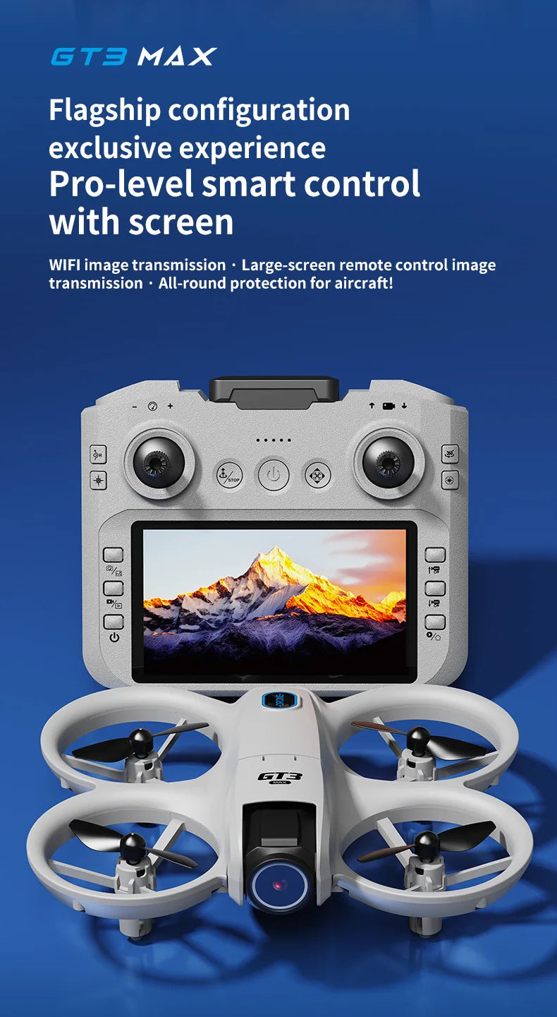 LYZRC GT3 MAX Camera Drone with 2-Axis Gimbal