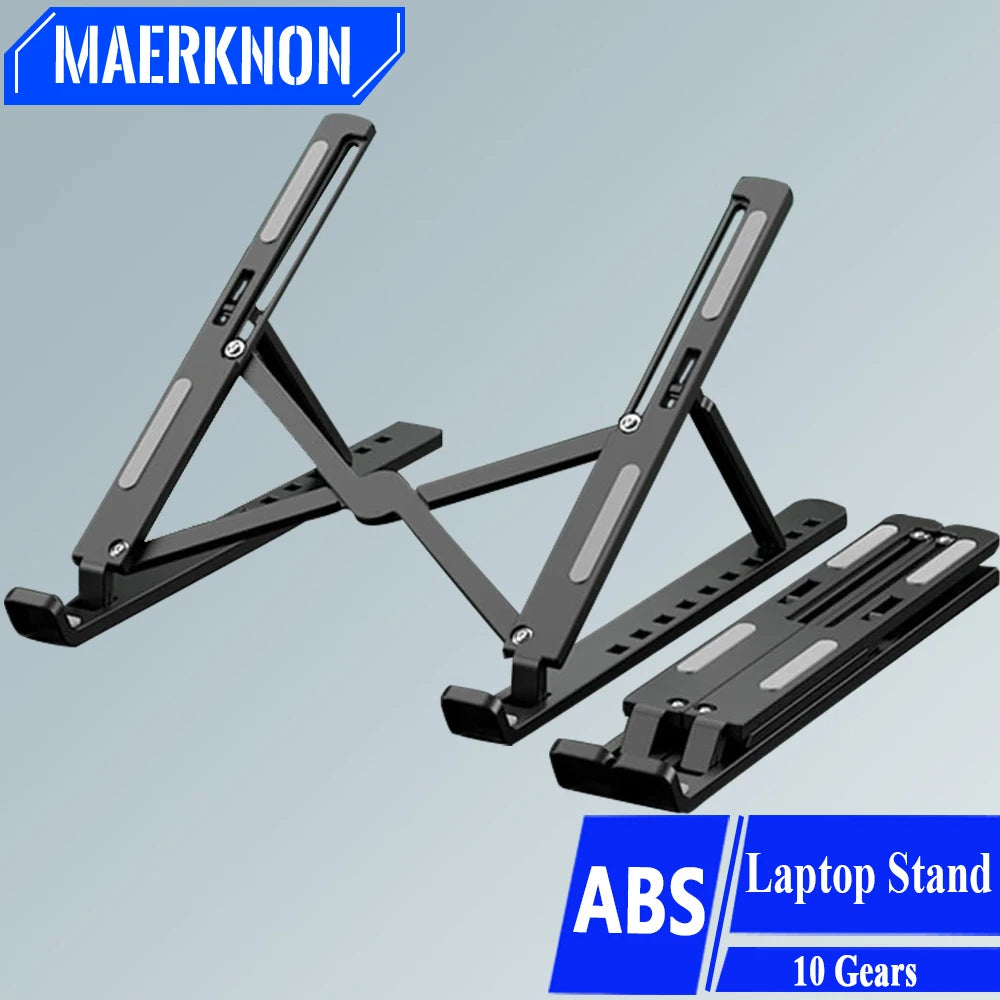 Adjustable Foldable ABS Laptop Stand