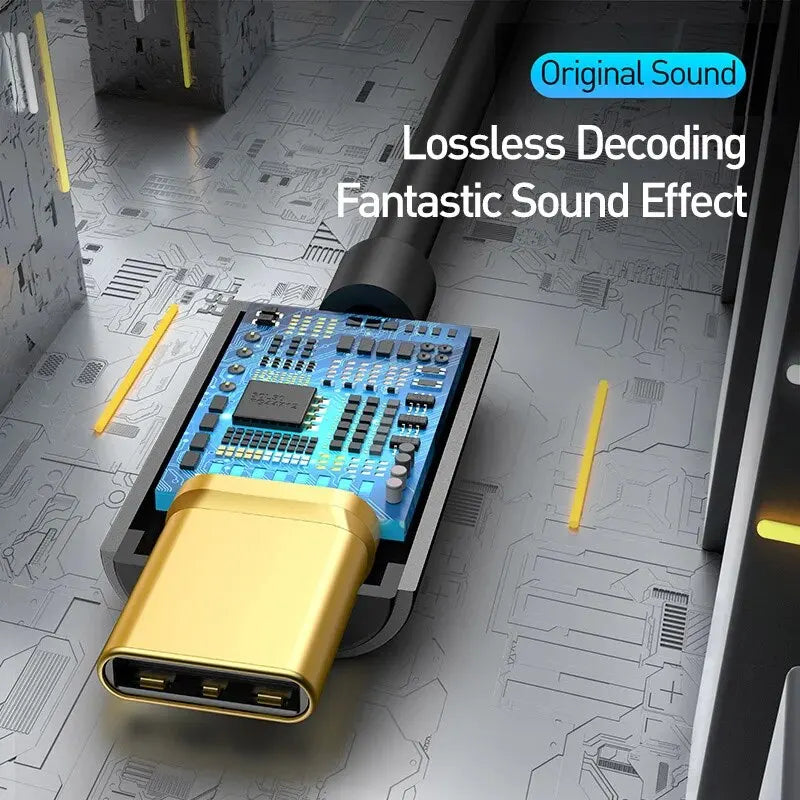 Baseus USB-C to 3.5mm AUX Audio Adapter