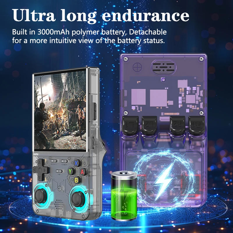 Erilles R36 Ultra 4-Inch Linux Retro Handheld Game Console