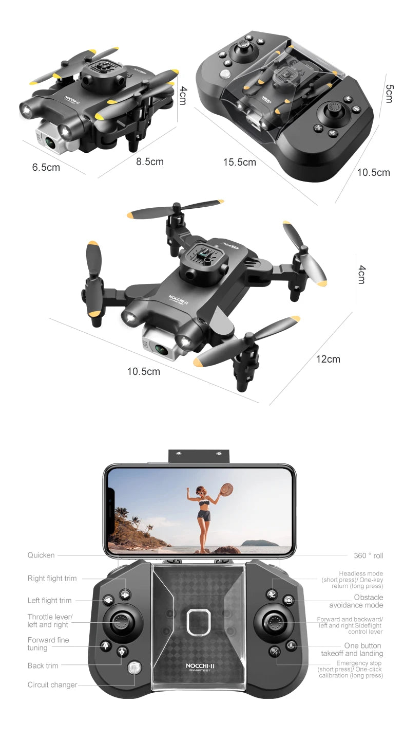 4D-V30 Mini 4K FPV Camera Drone