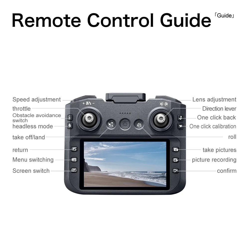 GT8 4K/8K FPV Camera Drone with Obstacle Avoidance