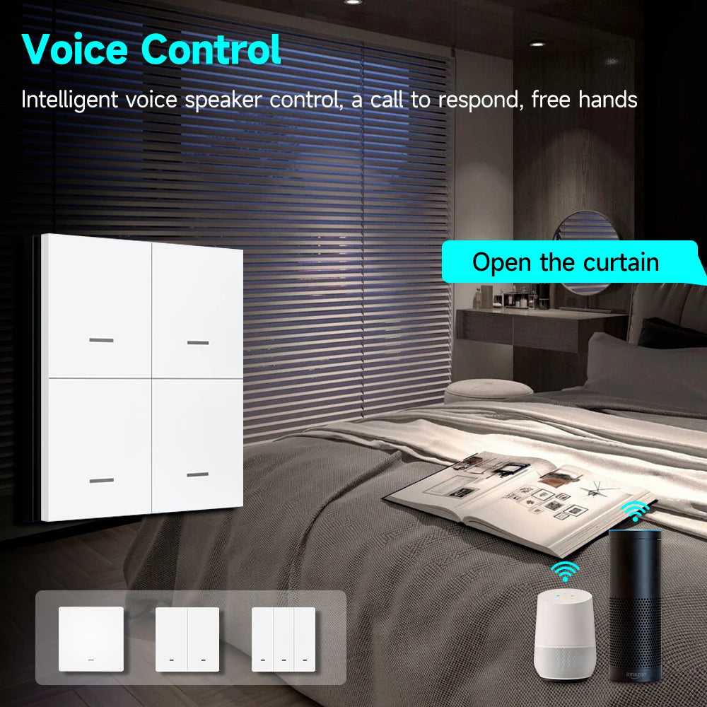 iHseno Tuya Zigbee 3.0 Smart Scene Switch