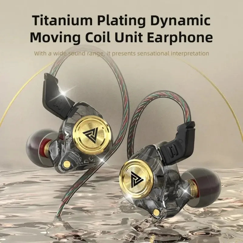 QKZ AK3 FiLe Wired HiFi In-Ear Earphones