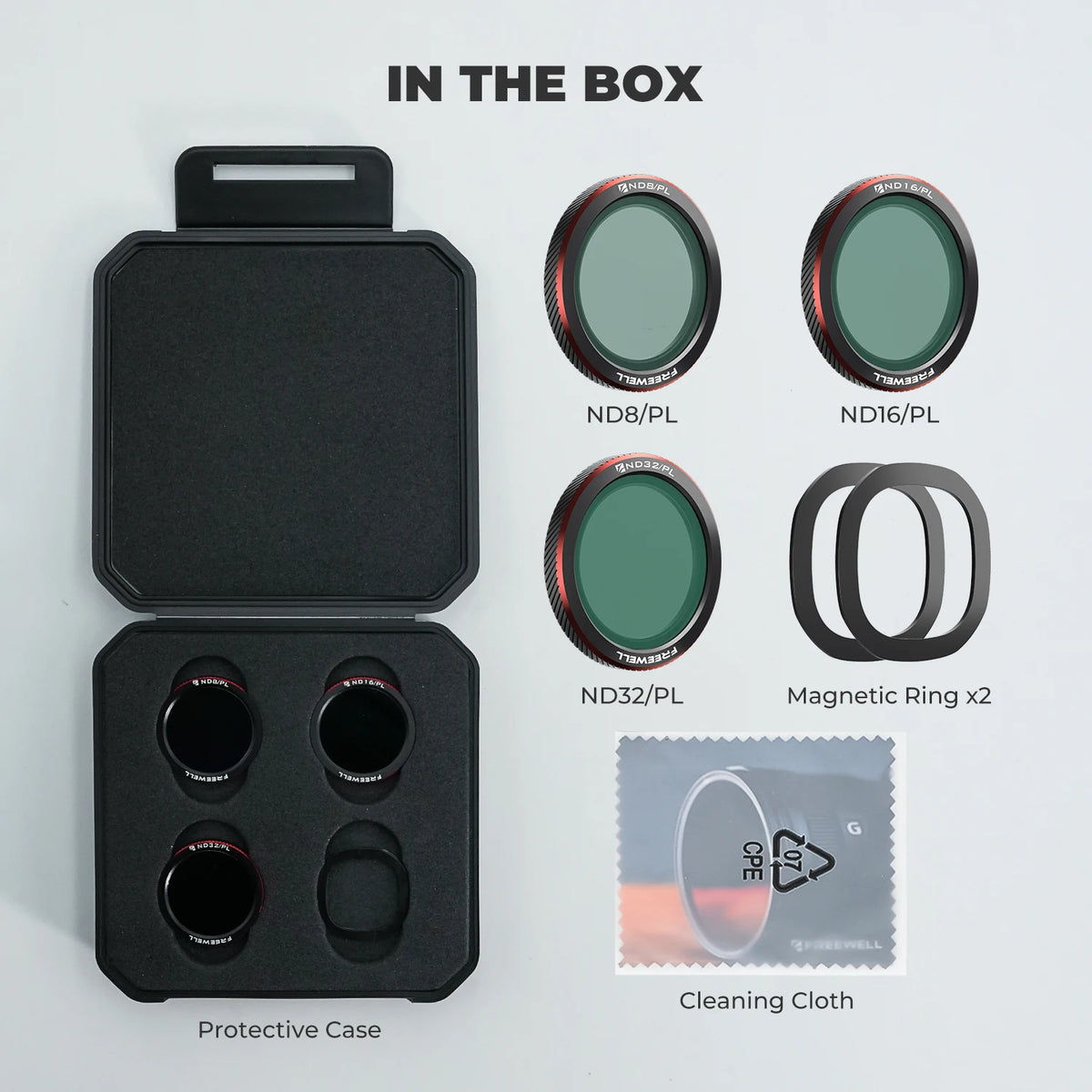 FREEWELL 3-Pack Magnetic Filter Set for DJI Neo 2