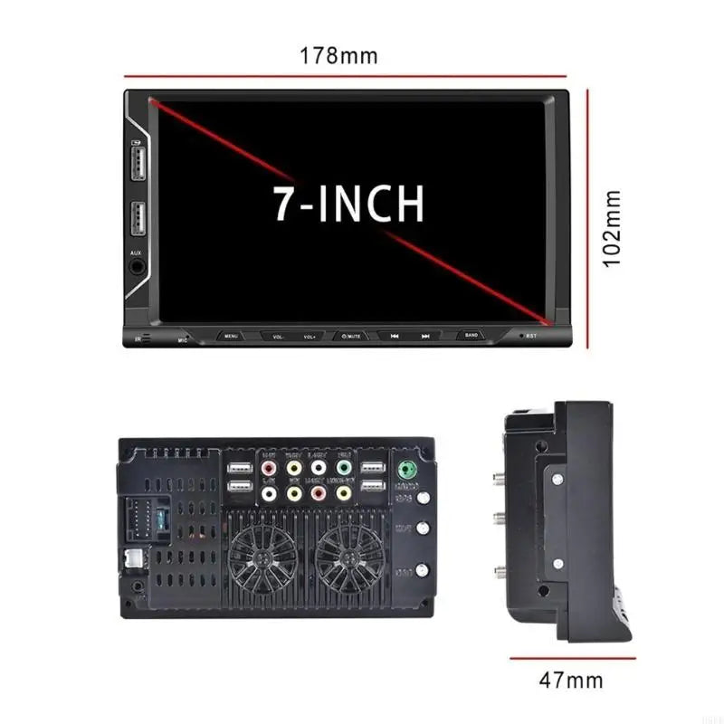 7-Inch Wireless CarPlay & Android Auto Car Stereo