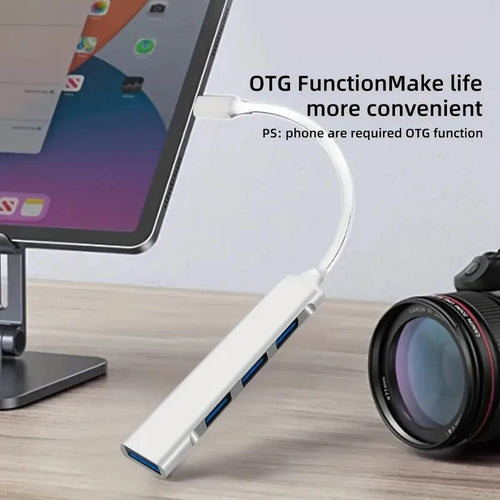 4-Port USB Type-C Hub