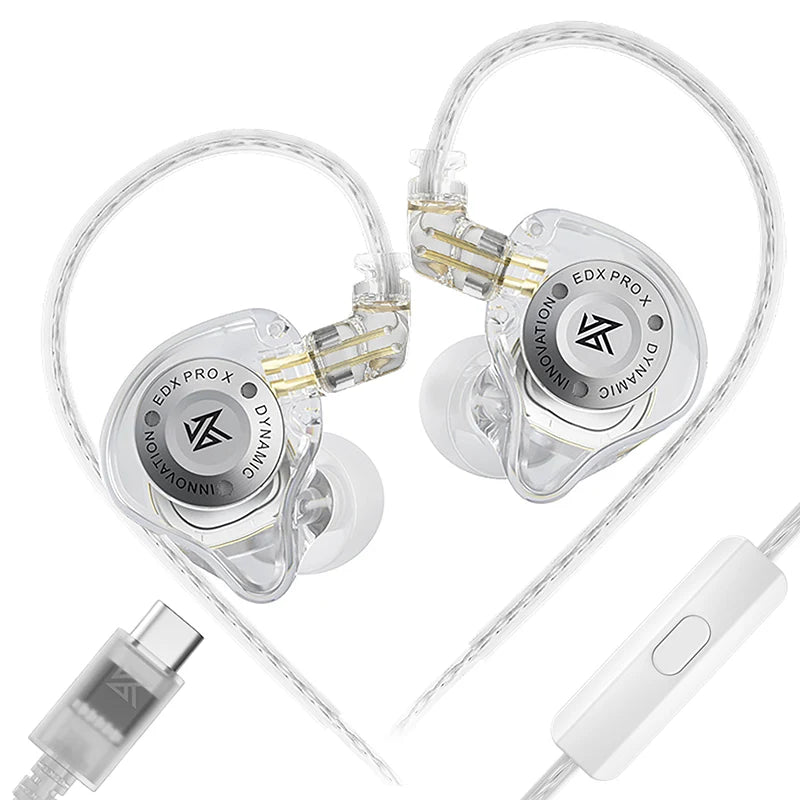 KZ EDX Pro X Dynamic HiFi In-Ear Monitor Earphones
