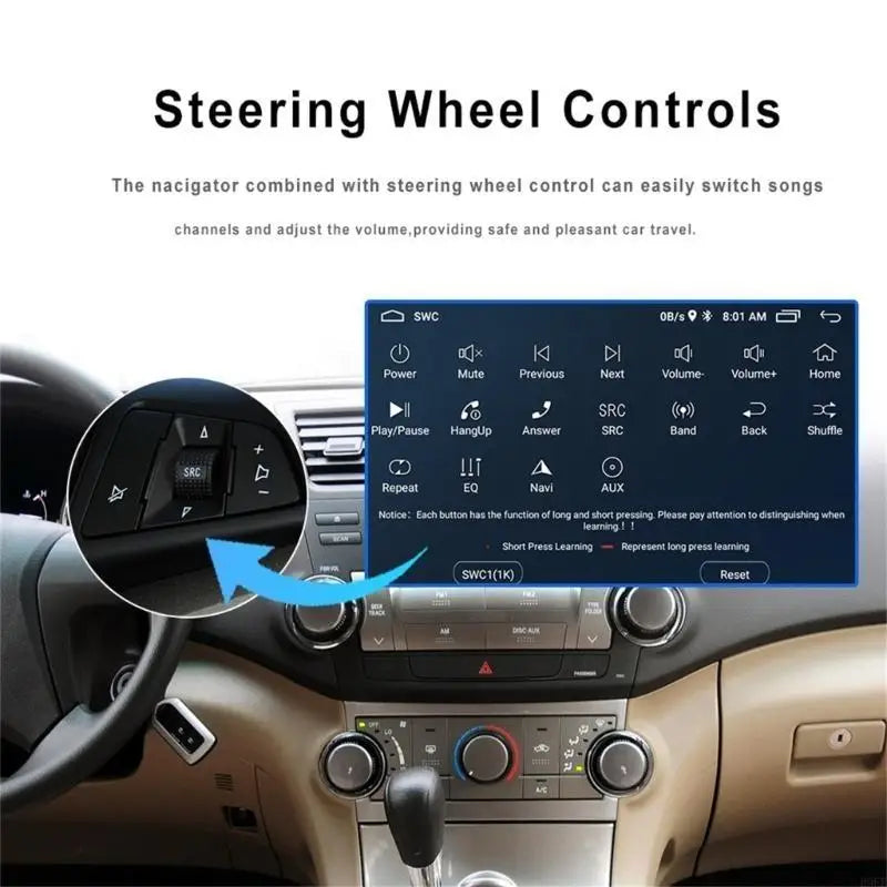 7-Inch Wireless CarPlay & Android Auto Car Stereo