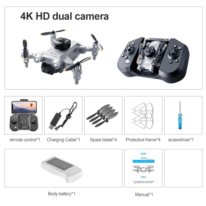 4D-V30 Mini 4K FPV Camera Drone