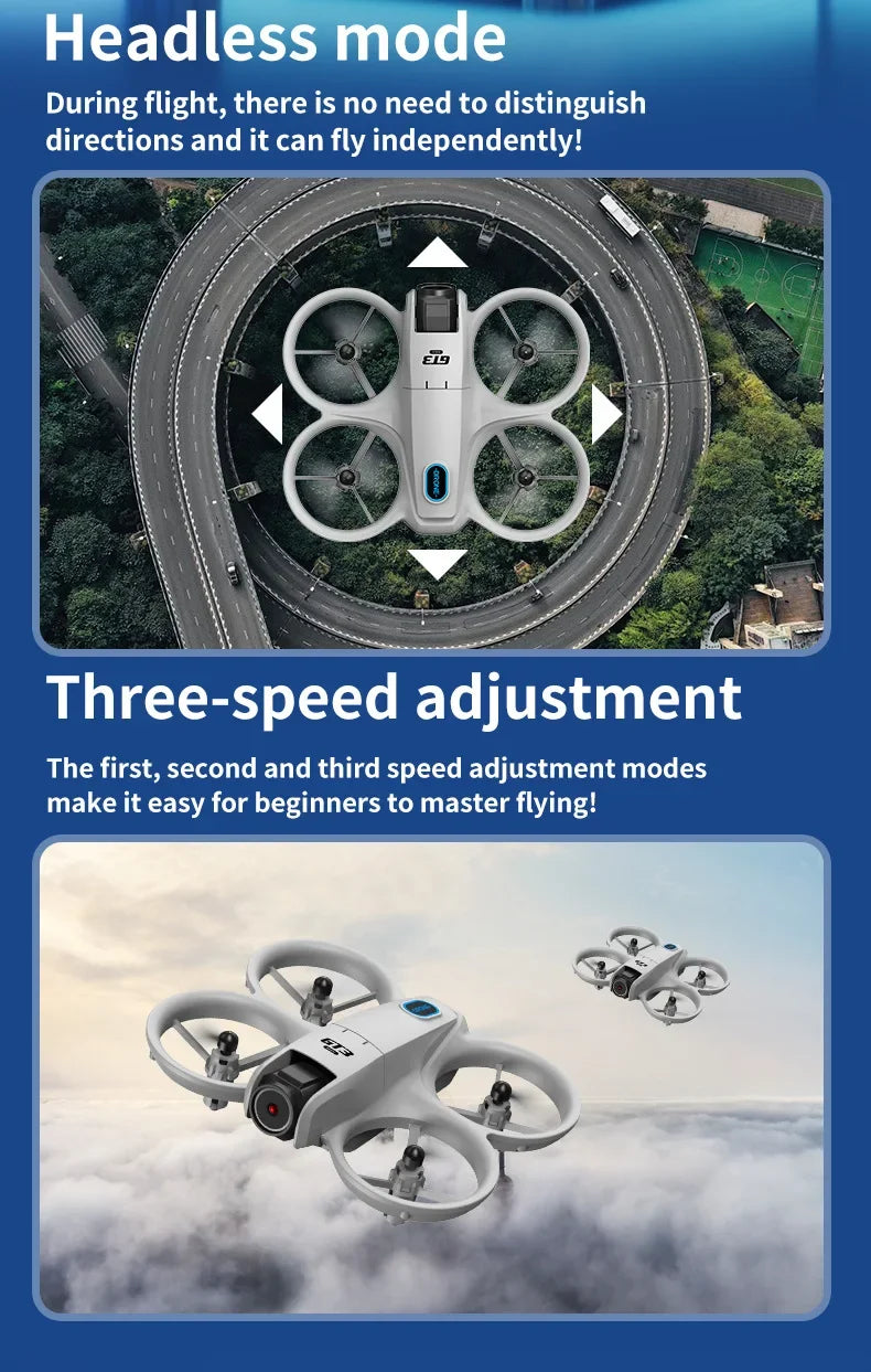 LYZRC GT3 MAX Camera Drone with 2-Axis Gimbal