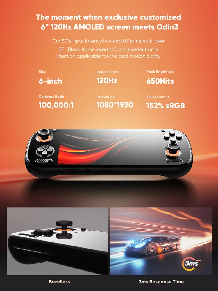 AYN Odin 3 Android Handheld Gaming Console