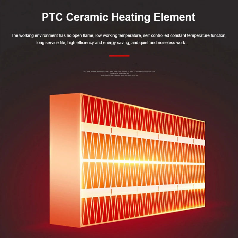 BAIHUAN 500W Plug-In Mini Heater
