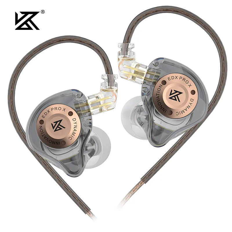 KZ EDX Pro X Dynamic HiFi In-Ear Monitor Earphones
