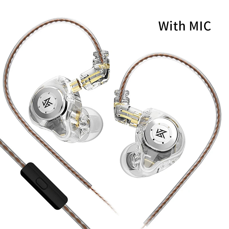 KZ EDX Pro Dynamic HiFi In-Ear Monitor Earphones