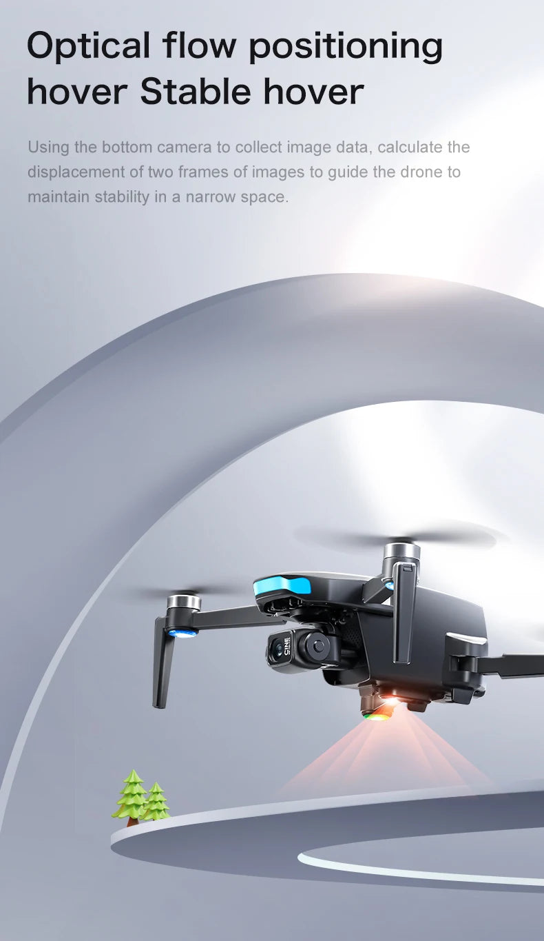 S-X1 MAX 4K Camera Drone with 3-Axis Gimbal